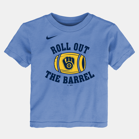 Toddler Nike Blue Milwaukee Brewers Hometown Local Collection T-Shirt
