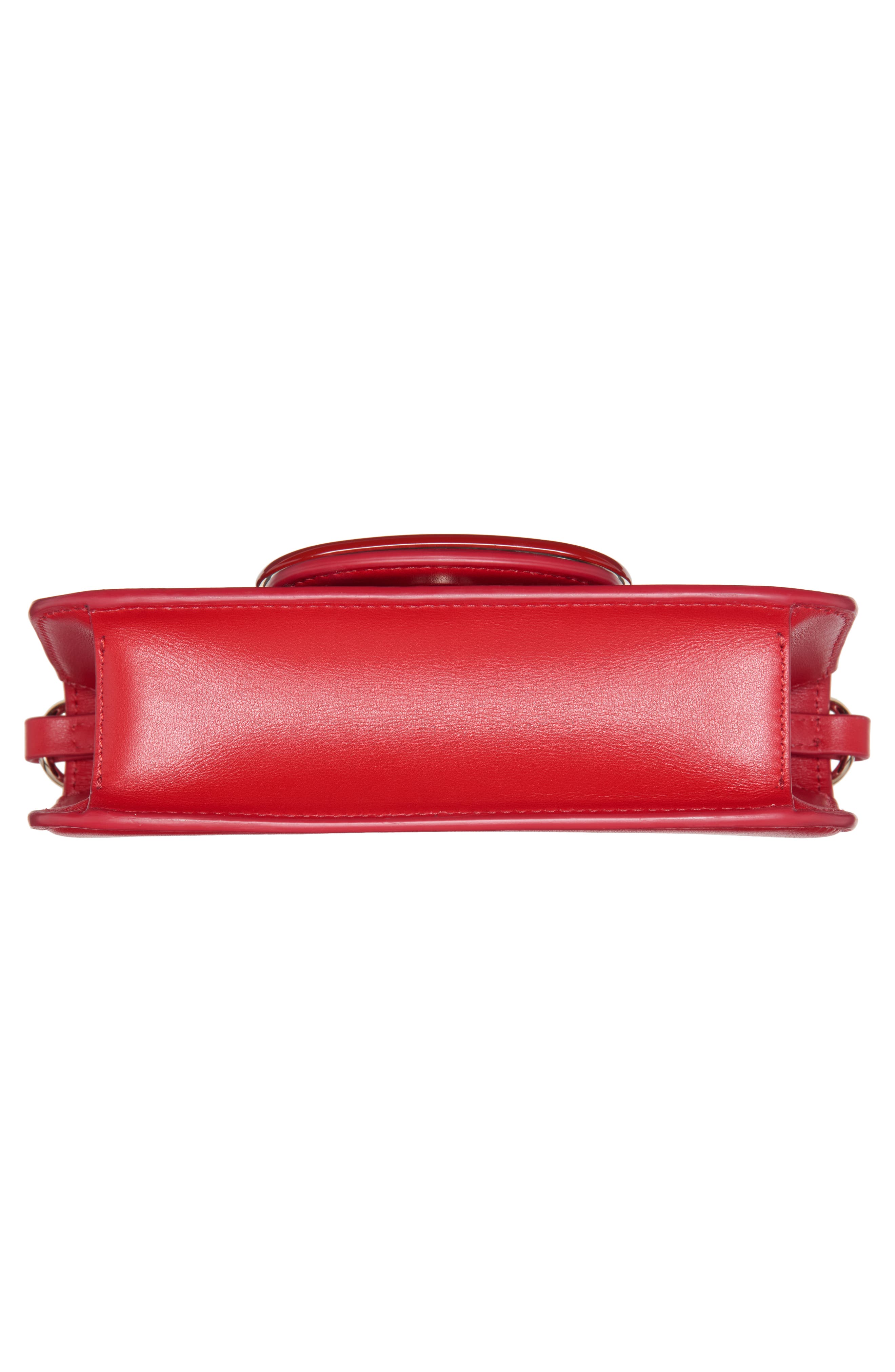 Valentino Garavani Small Locò Leather Shoulder Bag, Alternate, color, 