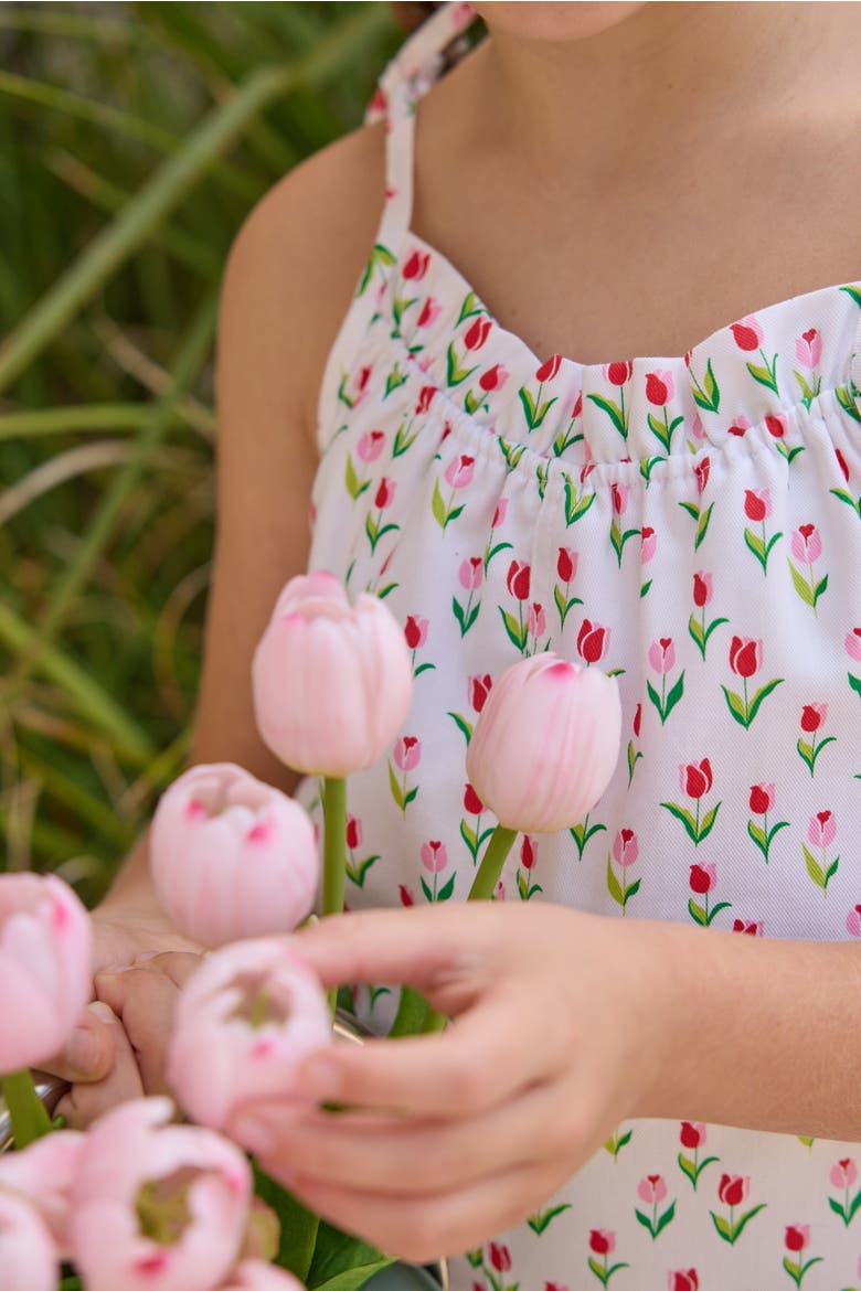 Kids' Mimi Romper, Alternate, color, Tulip Valley