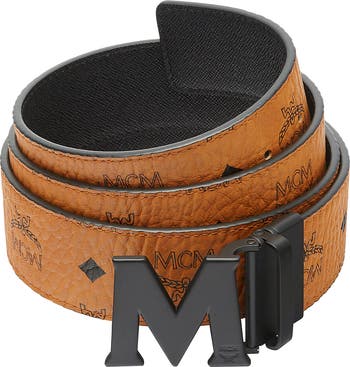 Logo Buckle Reversible Belt