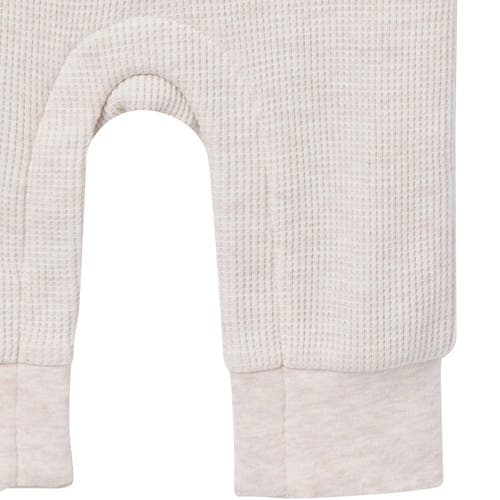 Modern Moments™ By Gerber Waffle Knit Romper With Kangaroo Pocket In White