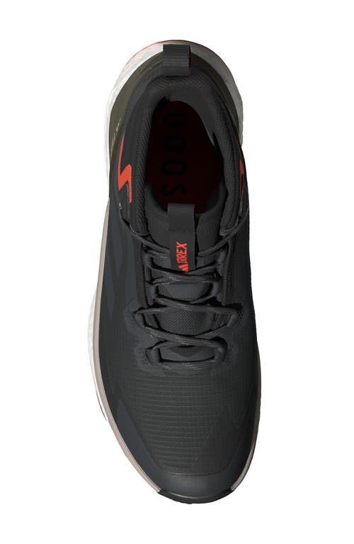 Adidas Originals Adidas Terrex Free Hiker 2.0 Mid Waterproof Gore-tex® Hiking Shoe In Carbon/grey/black