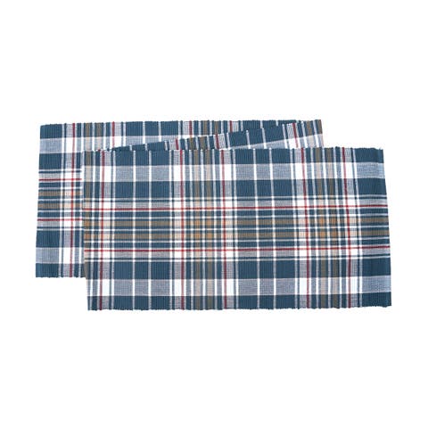 Lawson Lake Plaid Table Runner 13" x 72"