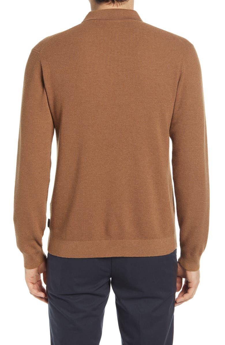 Ted Baker London Batha Long Sleeve Polo, Alternate, color,