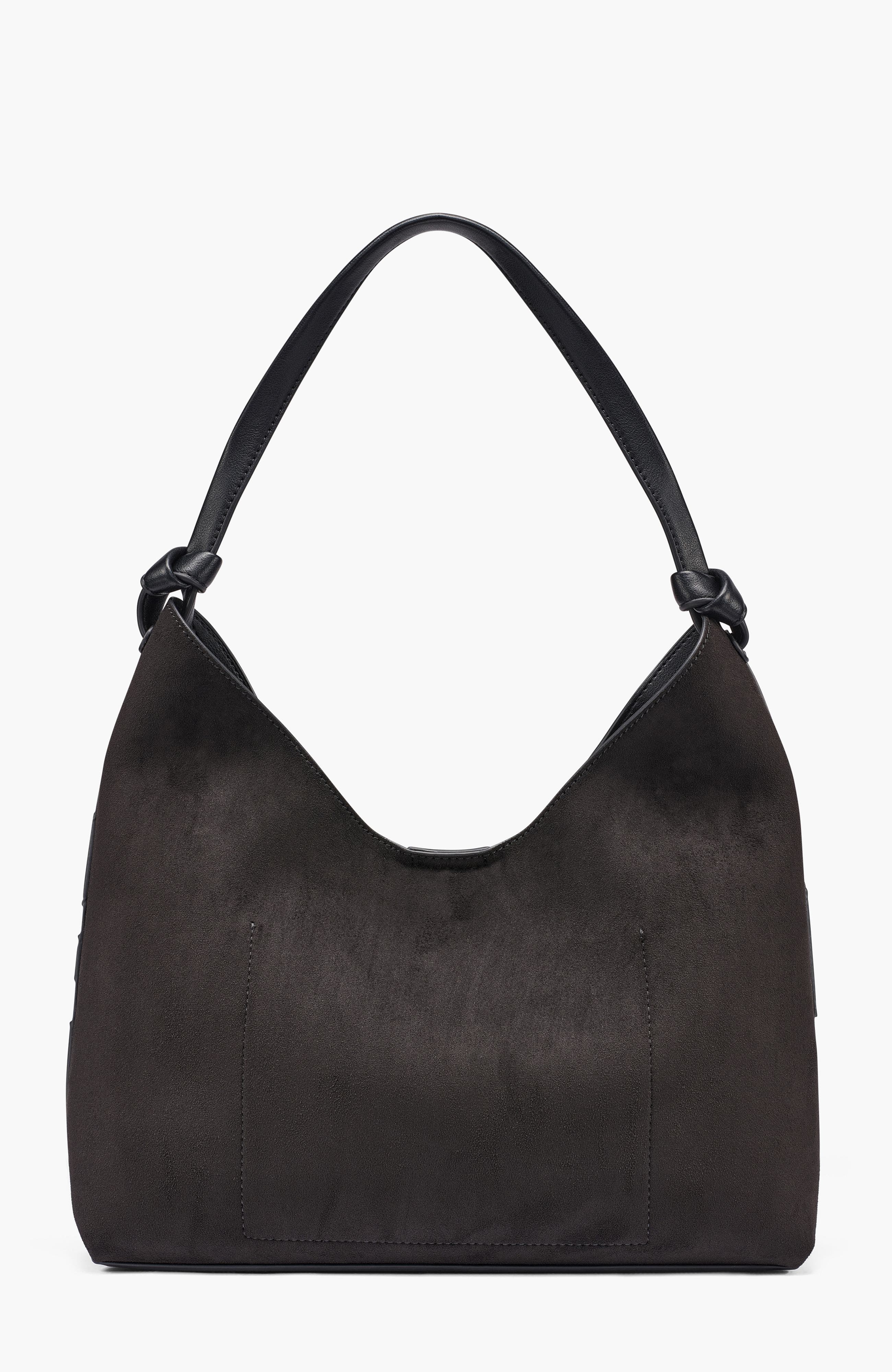 Paula Shoulder Bag, Alternate, color, Black/Silver