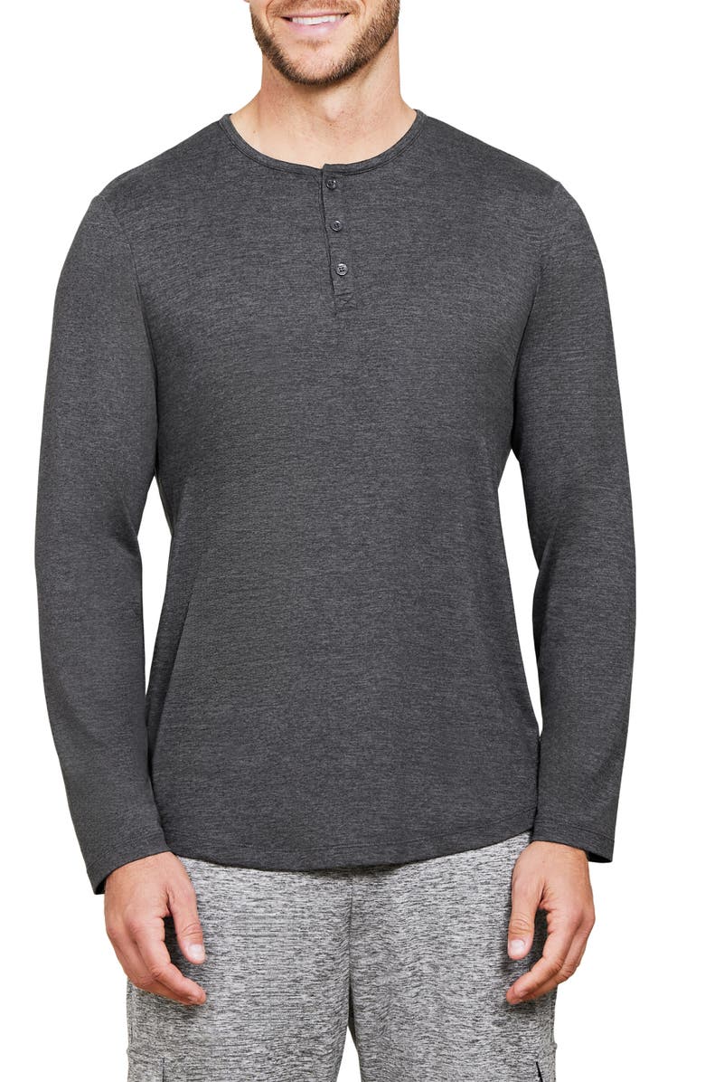 Barefoot Dreams<sup>®</sup> Malibu Collection<sup>®</sup> Butterchic Knit<sup>®</sup> Henley, Main, color,