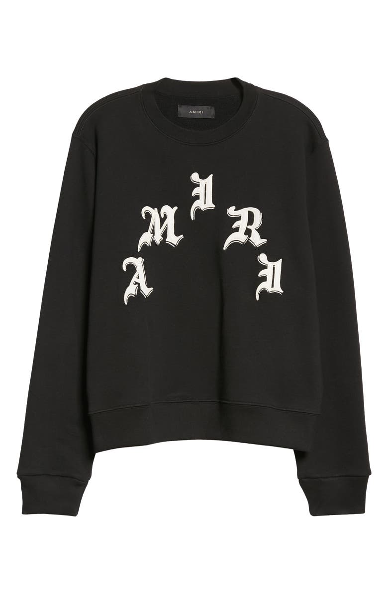 AMIRI x Wes Lang Cotton Logo Graphic Sweatshirt, Alternate, color, 