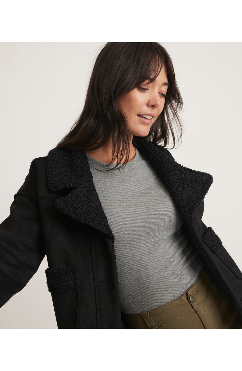 Marine Layer Faux Shearling Jacket, Alternate, color, Tbd