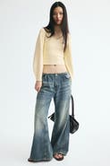 H&M Fine-knit V-neck Sweater