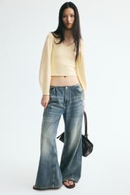 H&M Fine-knit V-neck Sweater
