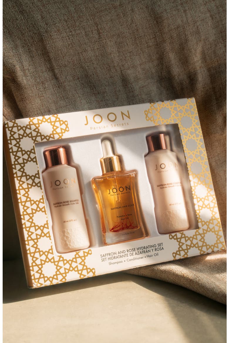 Saffron Rose Hydrating 3-Piece Haircare Set $50 Value, Alternate, color, NO COLOR