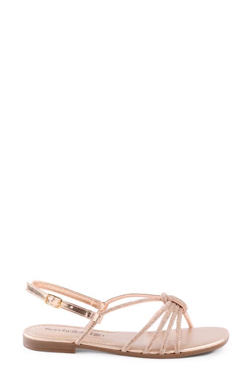 Shop Seychelles Coasting Slingback Sandal In Rose Gold