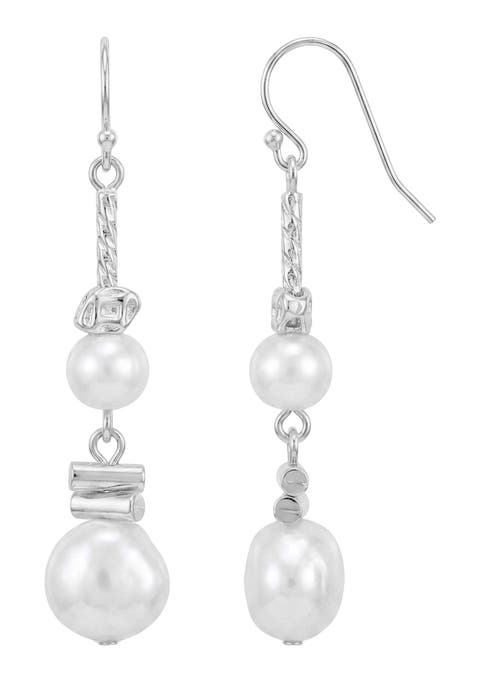 Deepti Pearl Chain Earrings