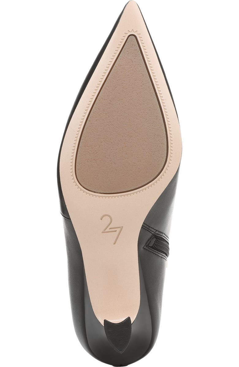 27 EDIT Naturalizer Patrese Pointed Toe Kitten Heel Bootie, Alternate, color, Black