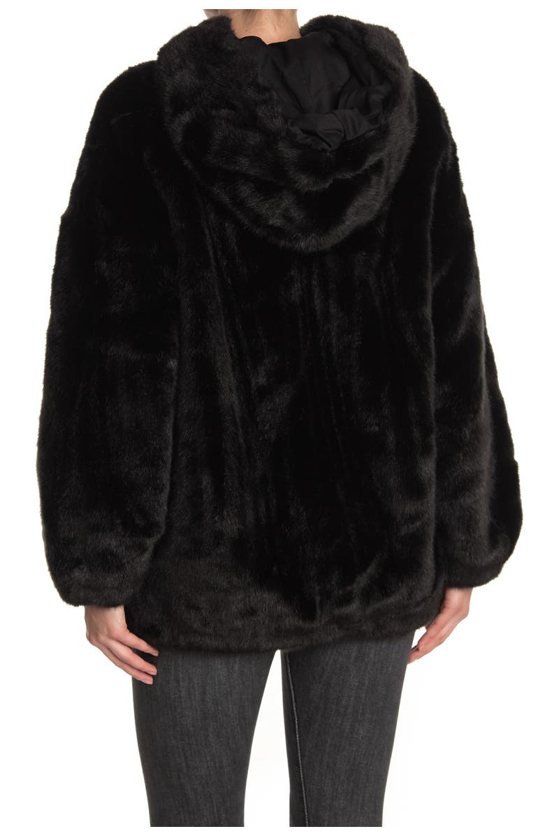 n:PHILANTHROPY Cedar Faux Fur Hooded Jacket, Alternate, color,