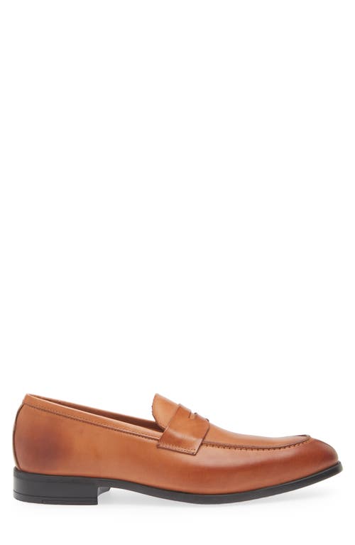 Bruno Magli Ricci Penny Loafer In Cognac