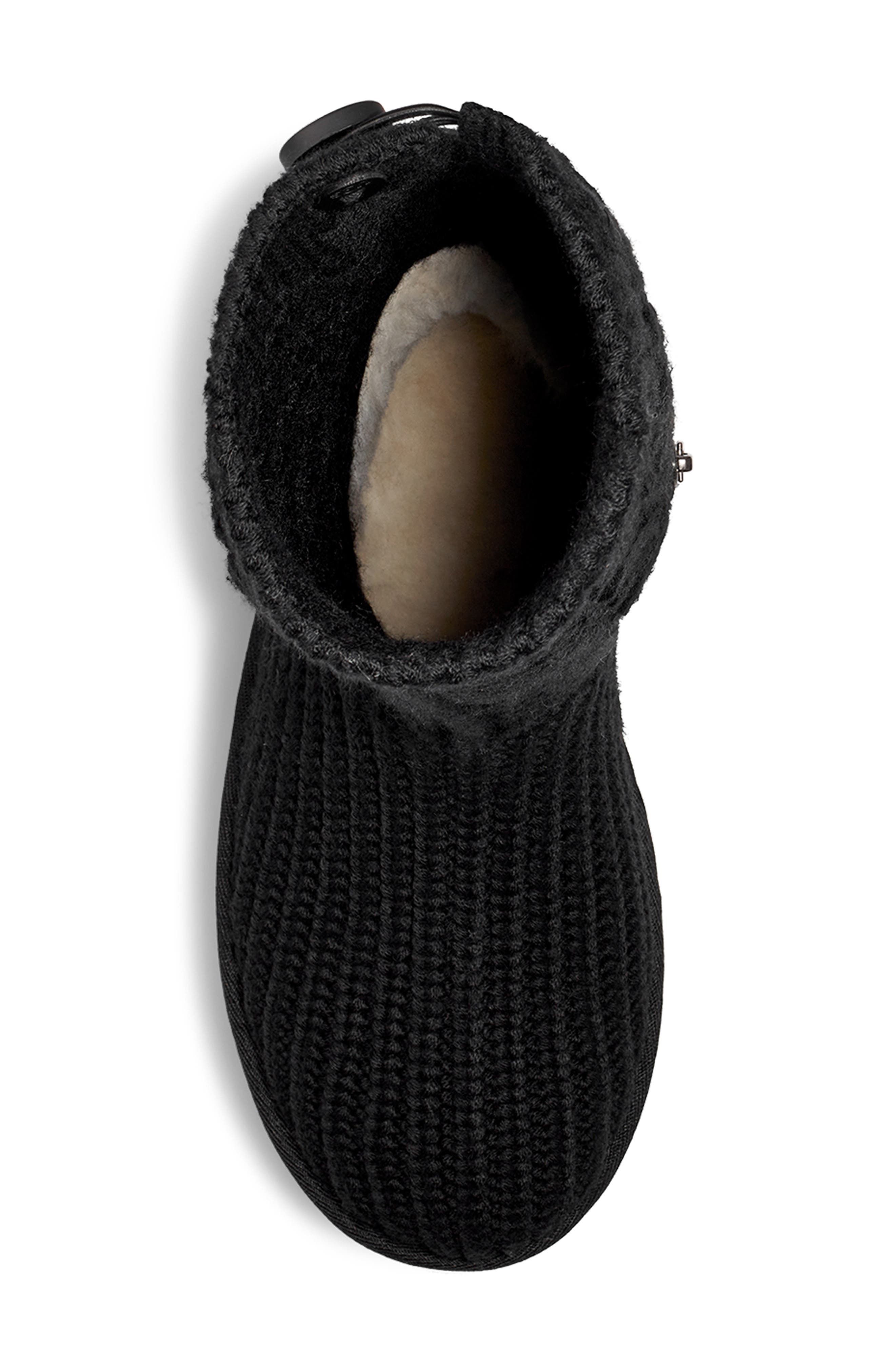UGG<sup>®</sup> Classic Cardy Cable Knit Boot, Alternate, color, 