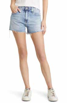 AG Hailey High Waist Cutoff Denim Shorts