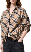 Burberry Check Salcombe Hooded Jacket