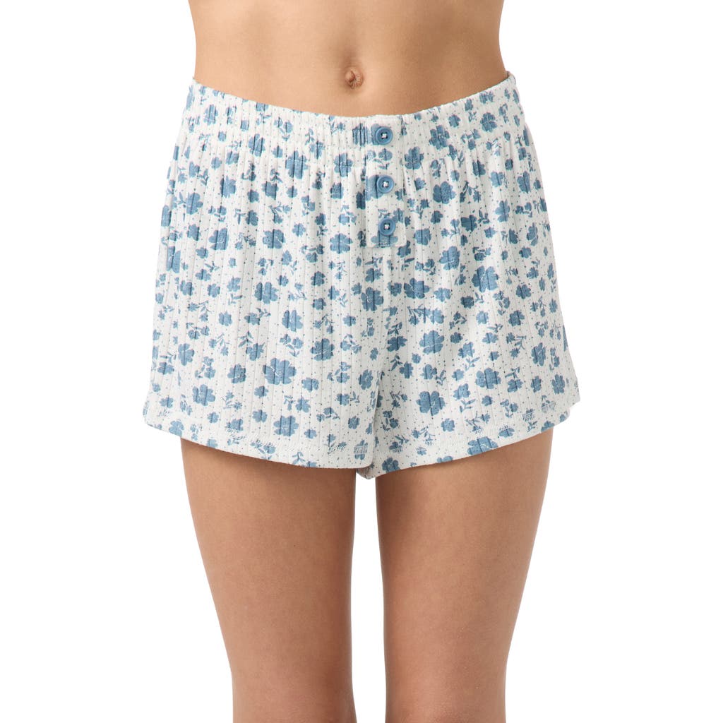 O'neill Kids' Messer Floral Shorts In White