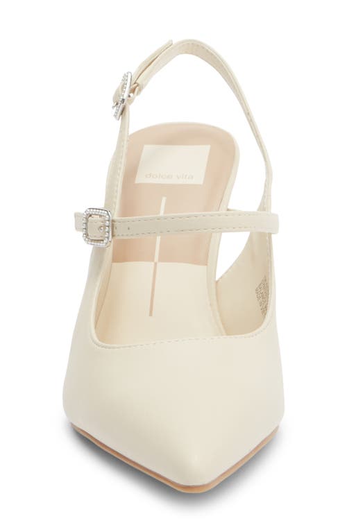 Dolce Vita Kieran Pearl Buckle Slingback Pump In Multi
