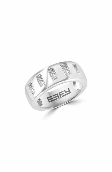 EFFY White Topaz Sterling Silver Ring