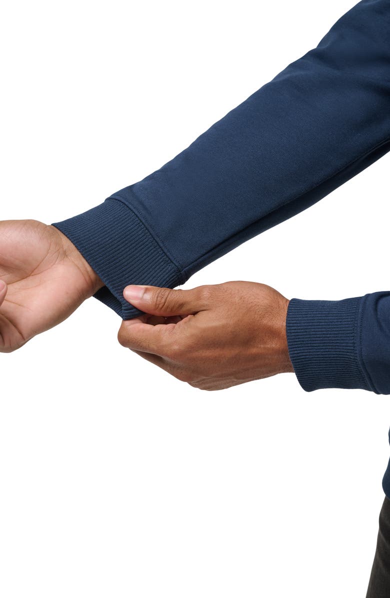 TravisMathew Hotel Hopper Quarter Zip, Alternate, color, Total Eclipse