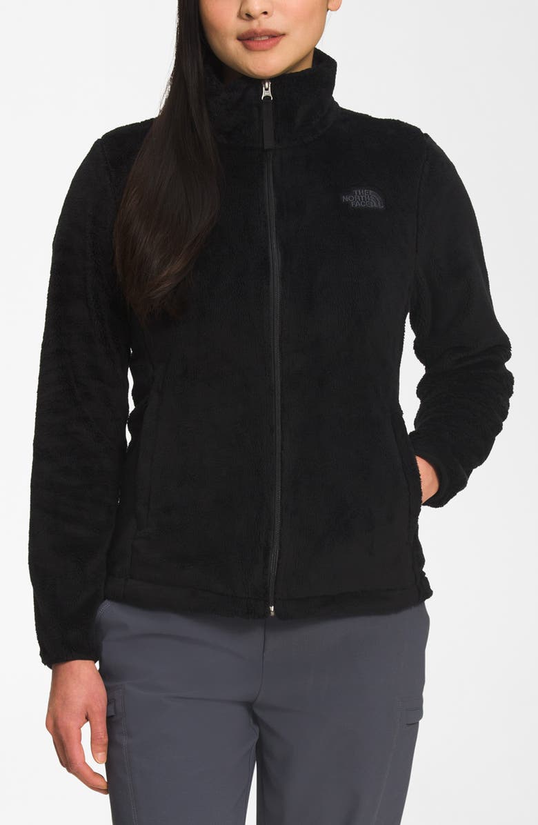 The North Face Osito Zip Fleece Jacket, Main, color, Tnf Black-Npf