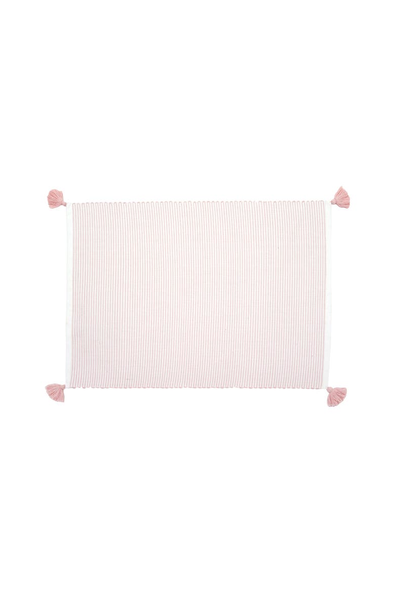 Bree Single Placemat Collection, Main, color, Pink