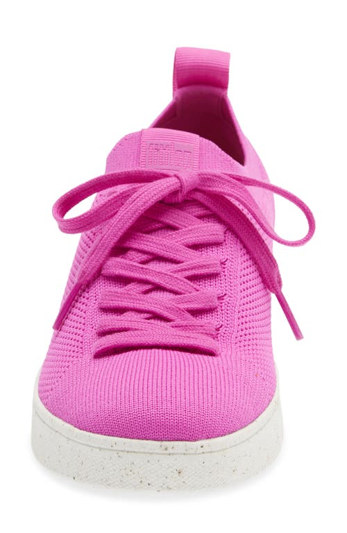 Shop Fitflop Rally Knit Sneaker In Miami Violet