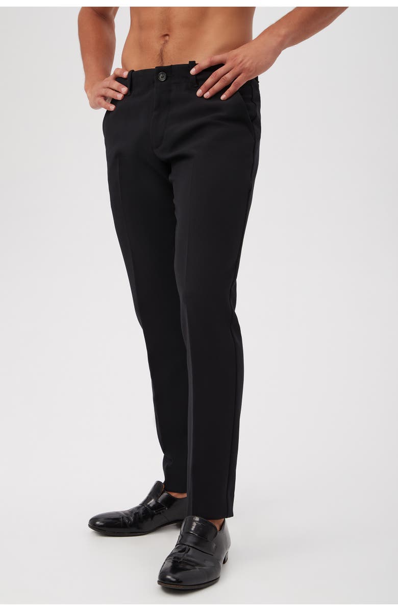 MR TURK Alex Slim Trouser, Alternate, color, Black