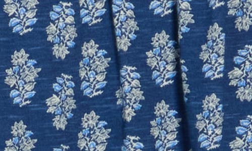 Lucky Brand Raglan Flutter Sleeve Top In Blue