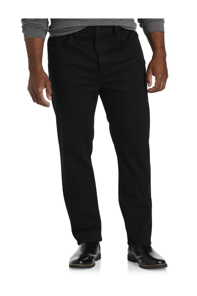 Big & Tall Desser Black Wash Jeans, Main, color, BLACK