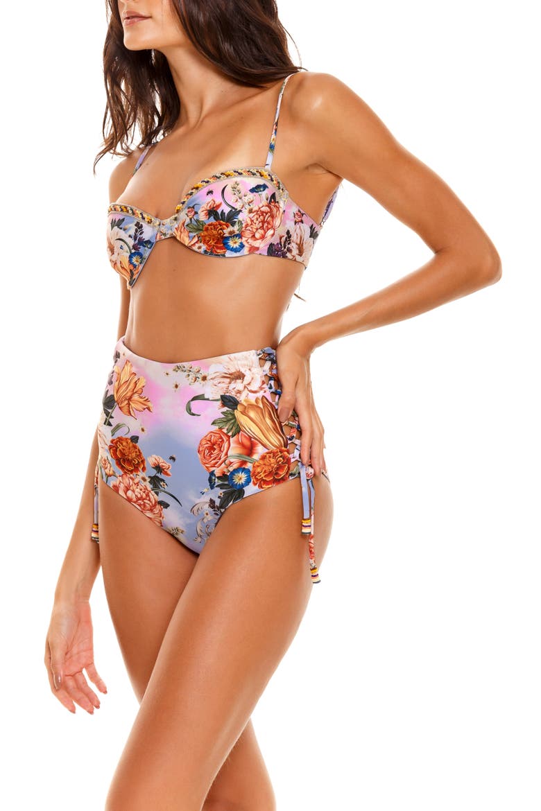Hope Numen High Waist Bikini Bottoms, Alternate, color, MULTICOLOR