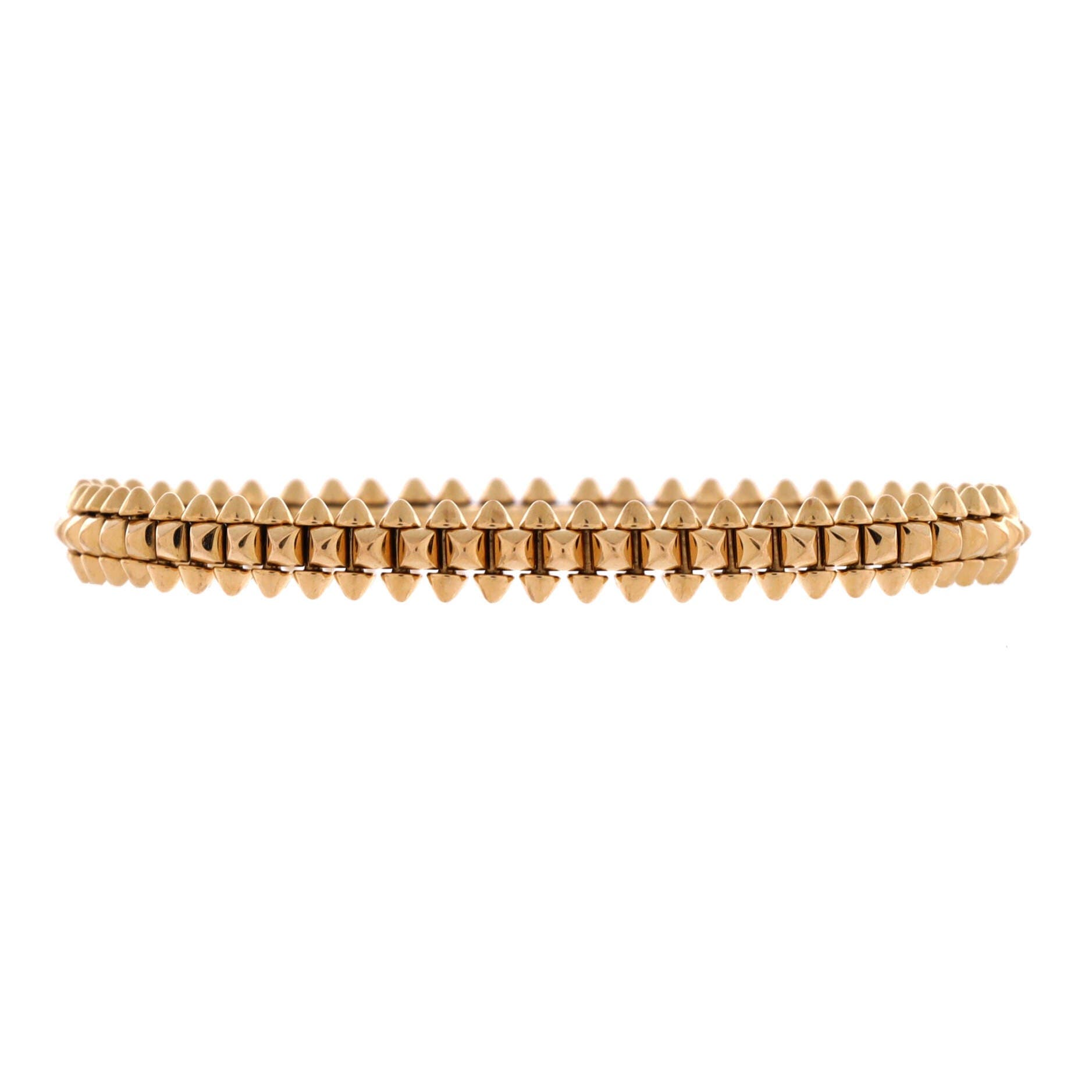 Clash de Cartier Bracelet 18K Rose Gold Small, Main, color, Metallic Gold