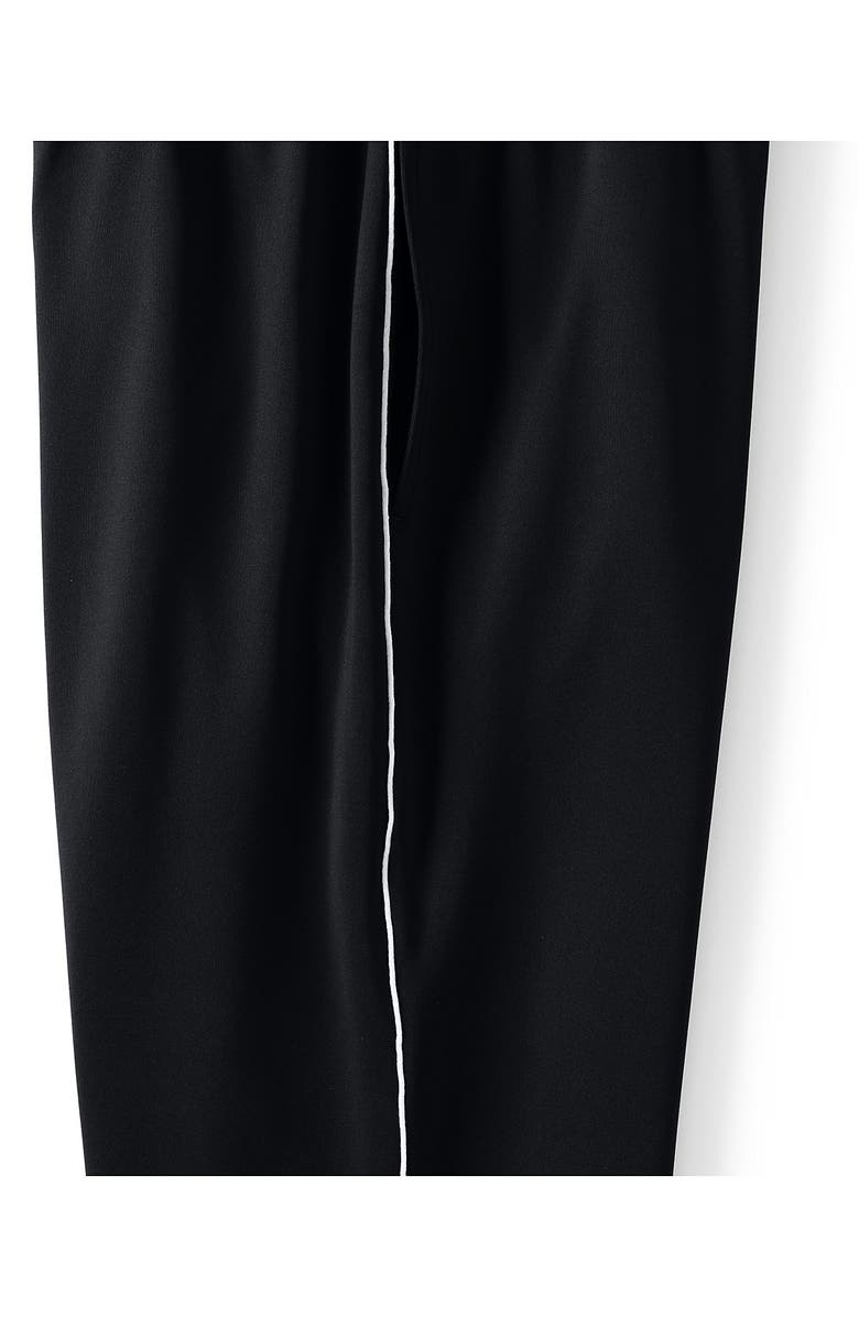 Lands' End School Uniform  Active Performance Track Pants, Alternate, color, Black