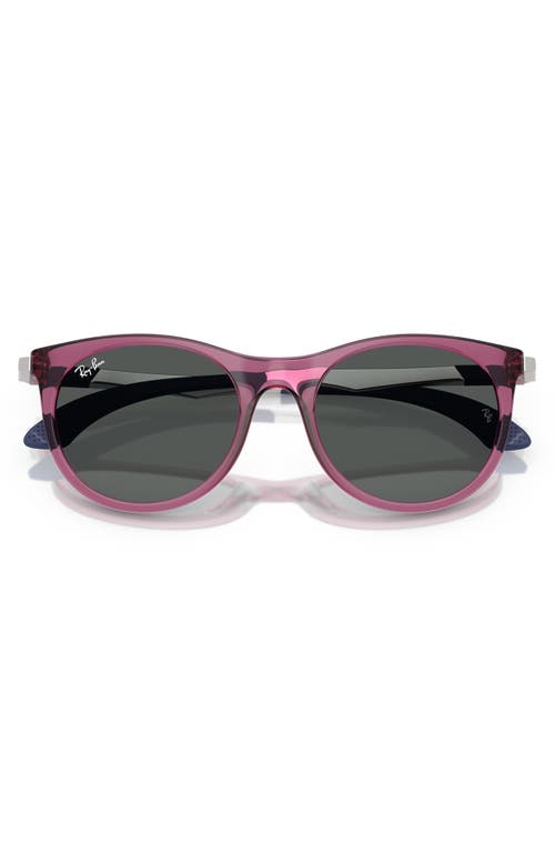 Ray Ban Ray-ban Kids' 47mm Phantos Sunglasses In Transparent Violet