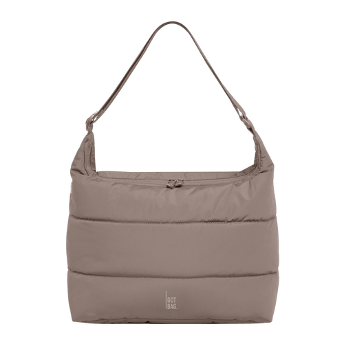 Got Bag Puffer Square Bag Large In Oyster Monochrome