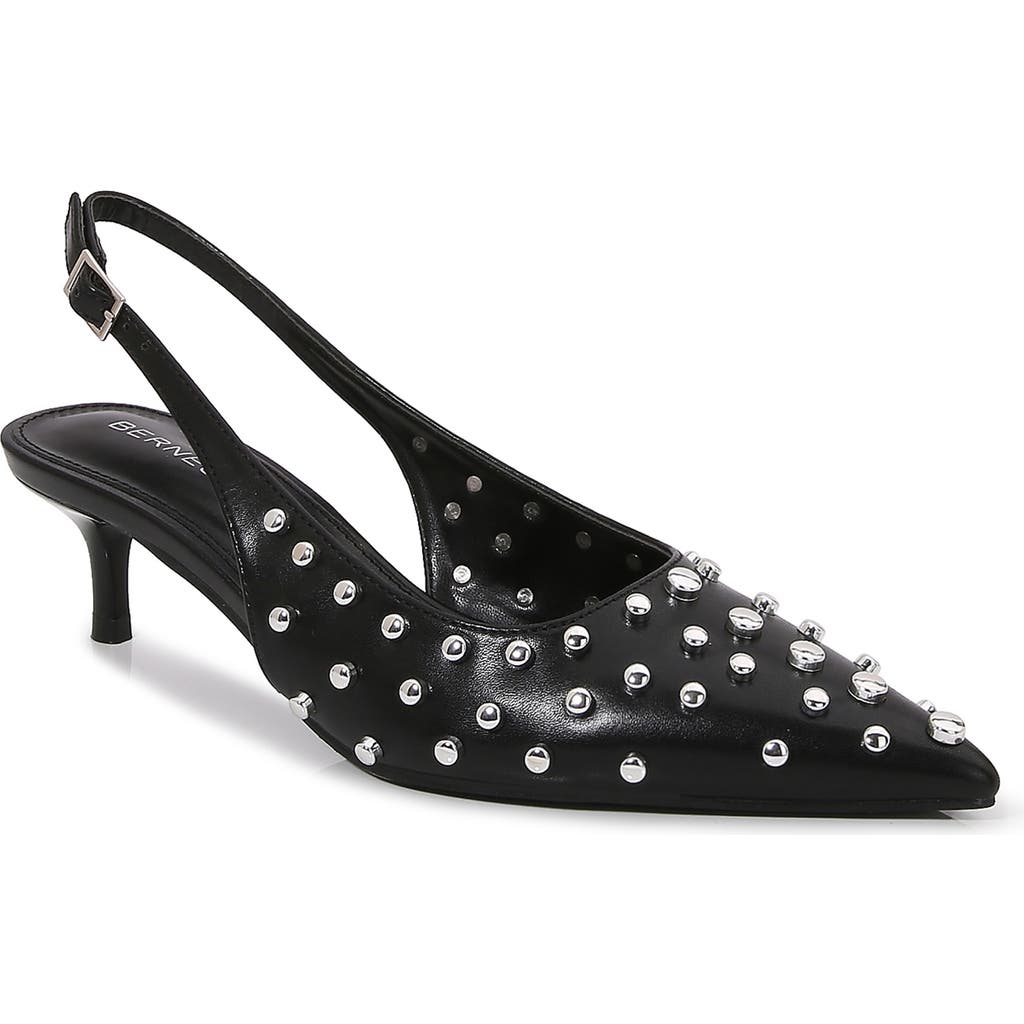 Berness Carlina Kitten Heel Slingback Pump