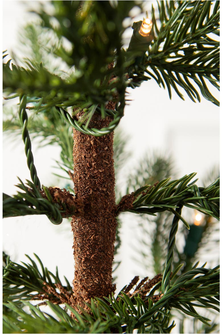 Country Farm Fir Pre-Lit Artificial Tree, Alternate, color, LED CLEAR
