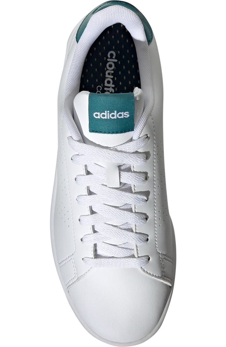 adidas Advance Tennis Sneaker, Alternate, color, White/ White/ Arctic Fusion