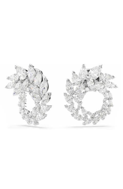 Mesmera Cubic Zirconia Small Hoop Earrings