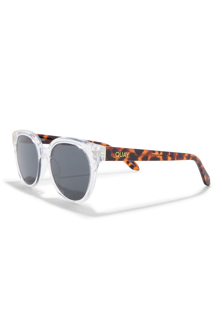 Follow Back 70mm Cat Eye Sunglasses, Alternate, color, CLRTORT/SMK