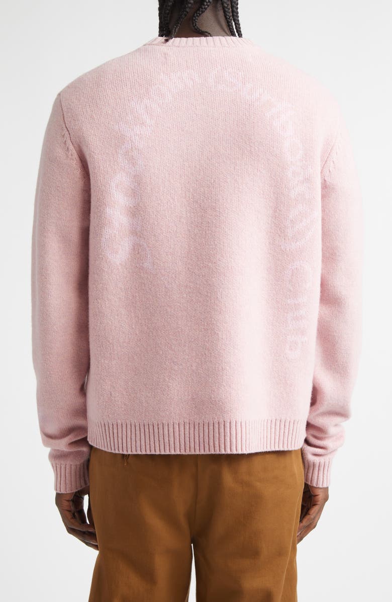 STOCKHOLM SURFBOARD CLUB Merino Wool Sweater, Alternate, color, Pink