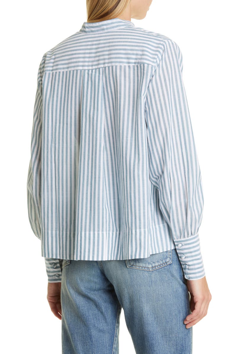 MILLE Freya Floral Embroidered Cotton Top, Alternate, color, 