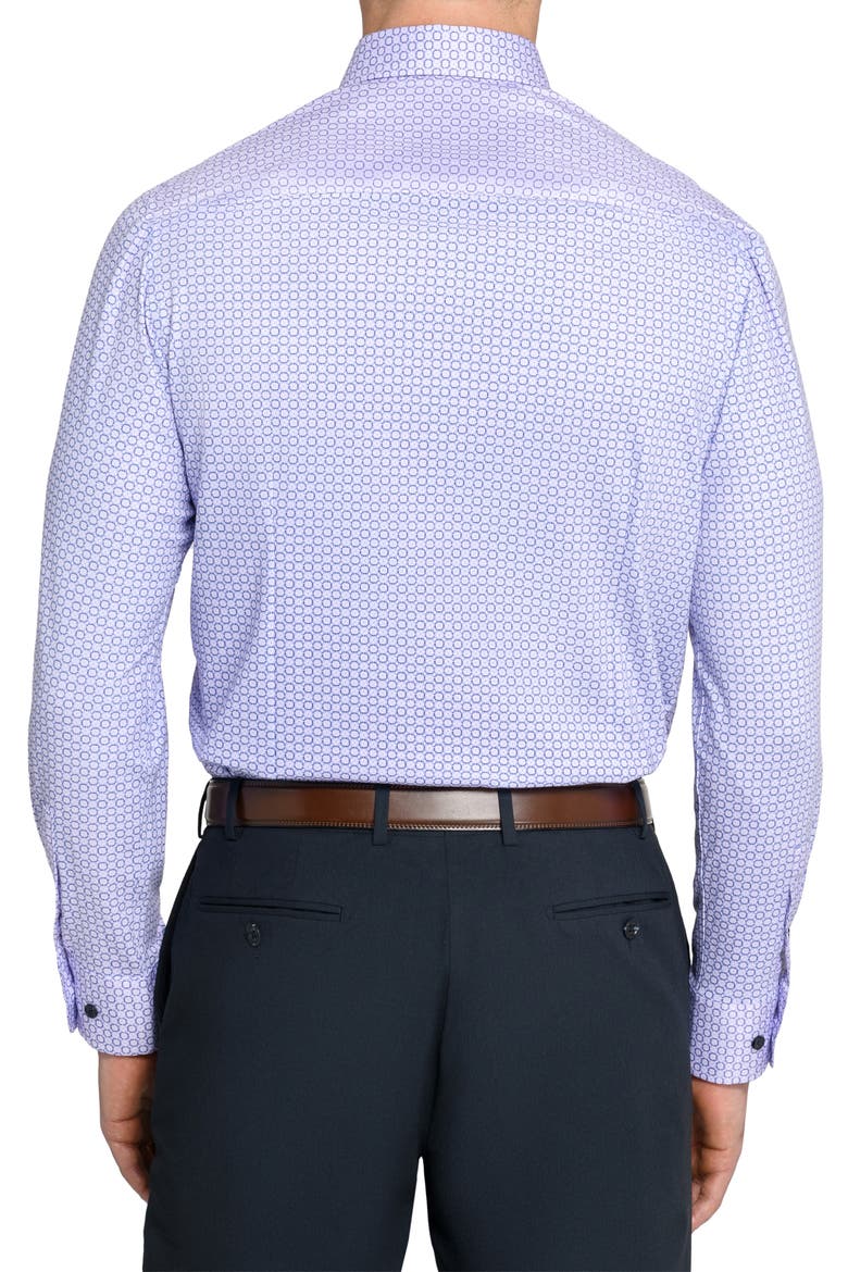 Reworked Slim Fit Cotton Dress Shirt, Alternate, color, LILAC