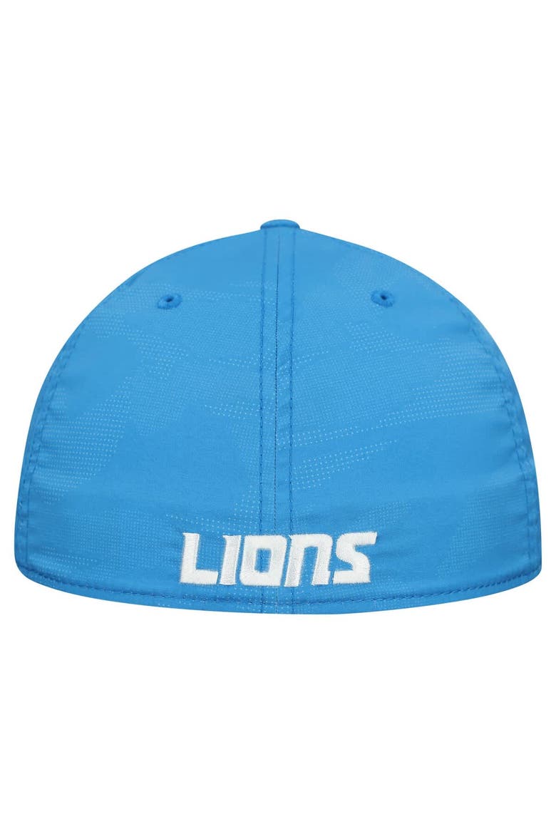 Men's New Era  Blue Detroit Lions Tonal Camo 39THIRTY Stretch Fit Hat, Alternate, color, Blue