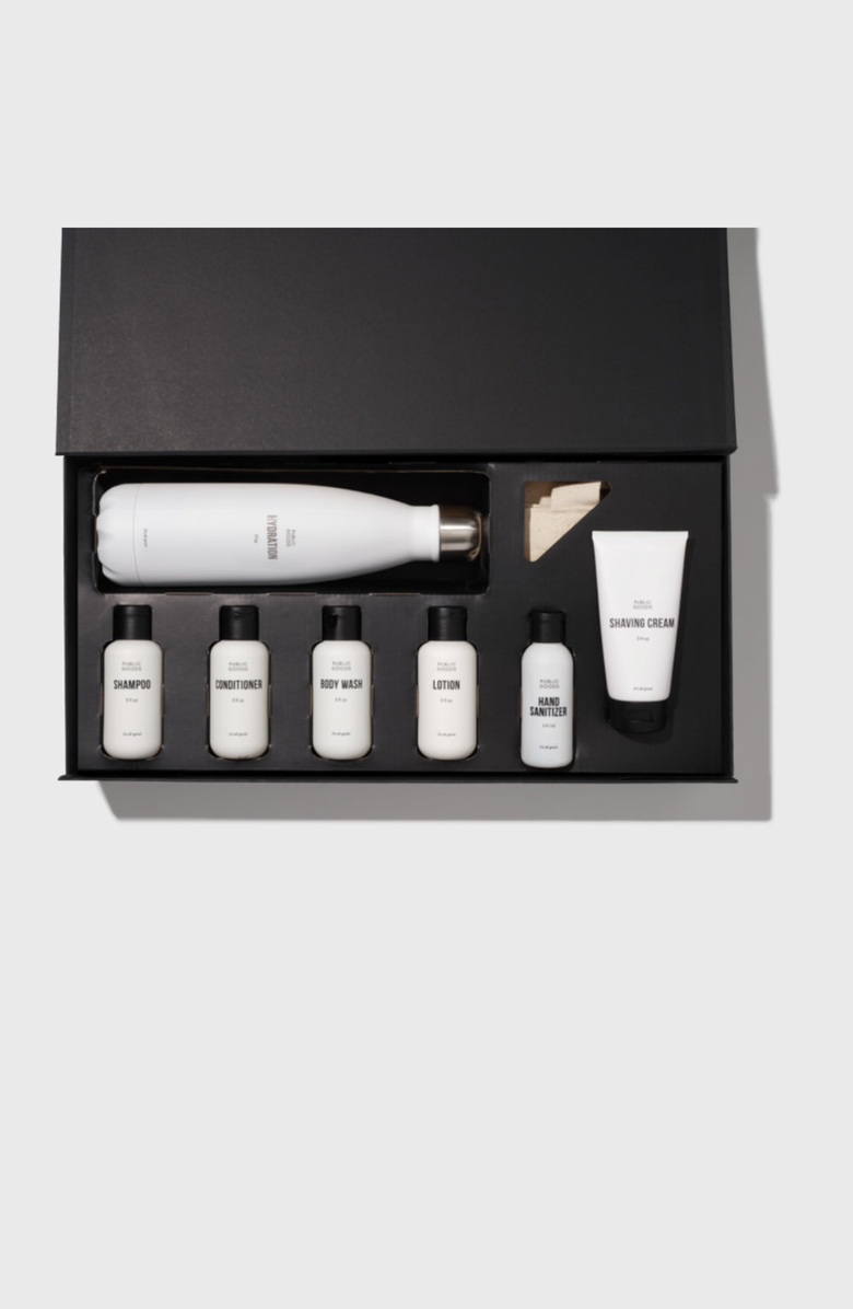 PUBLIC GOODS Good and Ready Gift Box, Alternate, color, White