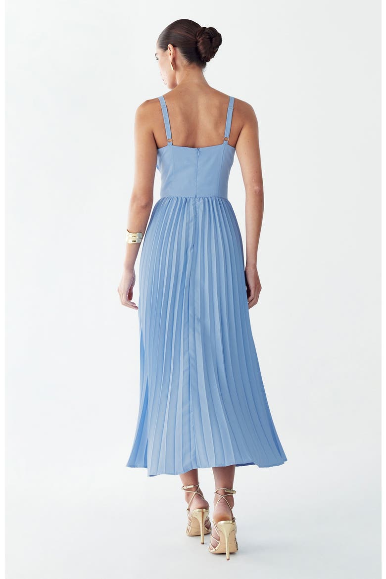 Lucie Midi Dress, Alternate, color, Cornflower Blue