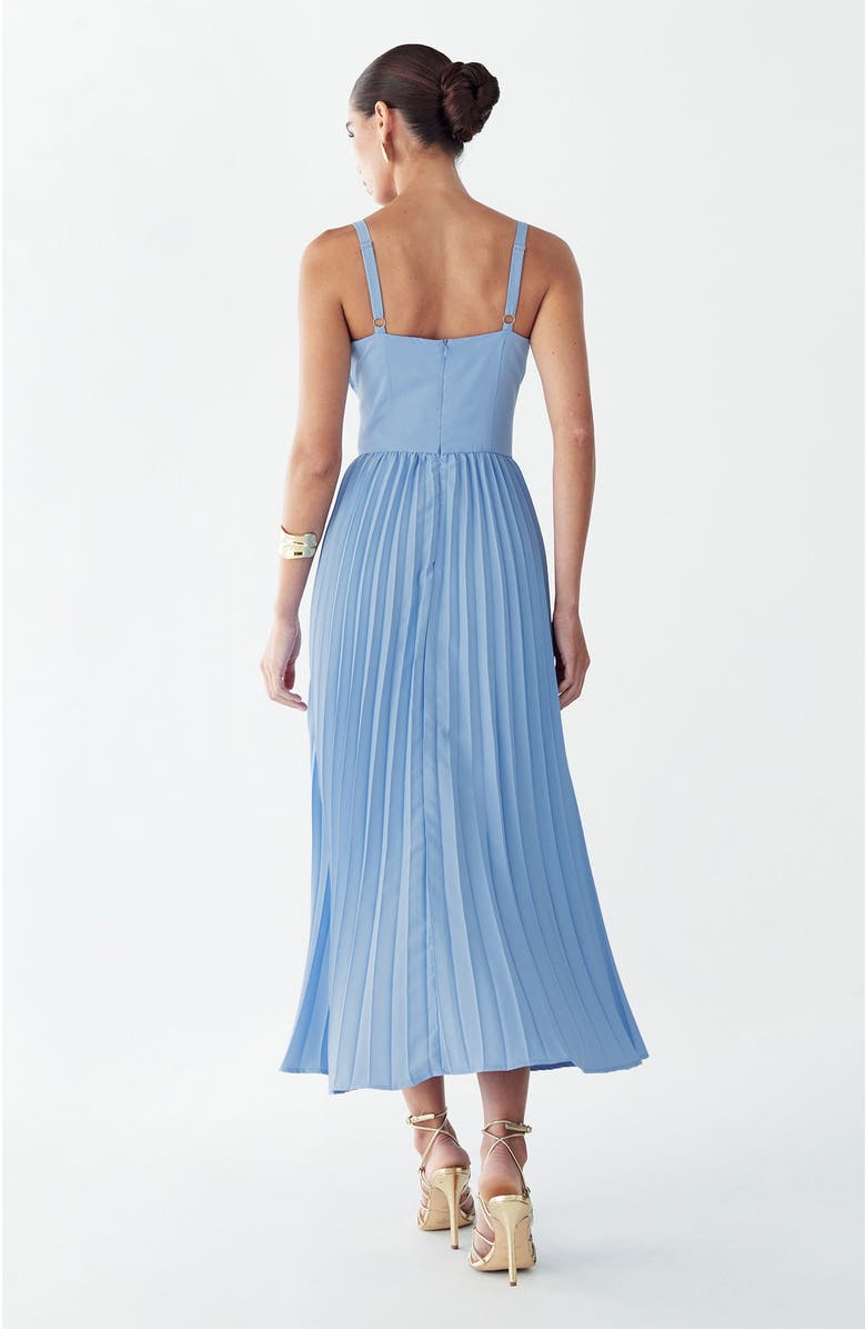 WILLA Lucie Midi Dress, Alternate, color, Cornflower Blue
